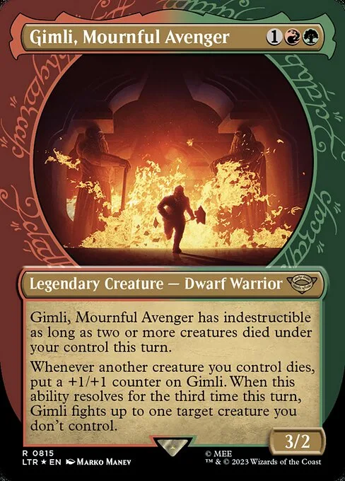 Gimli, vengador afligido