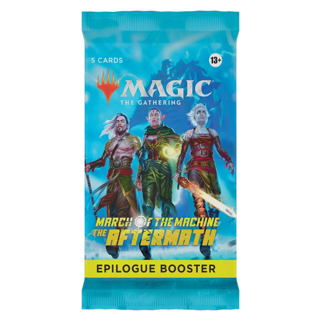 Sobre de Epílogo de Magic: The Gathering | Marcha de las máquinas: Las secuelas (en inglés)