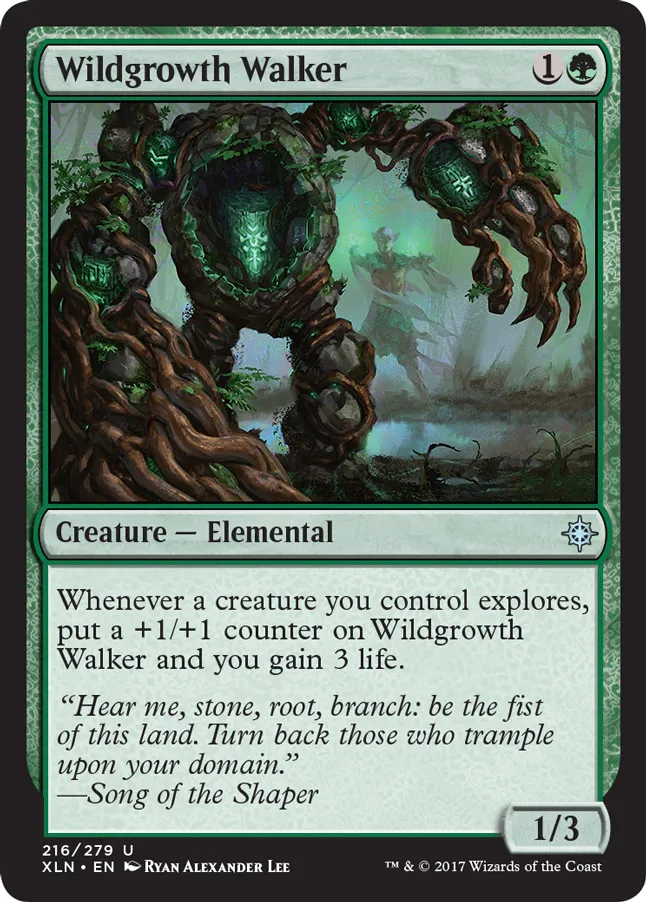 MTG Canarias - XLN 216 - Wildgrowth Walker
