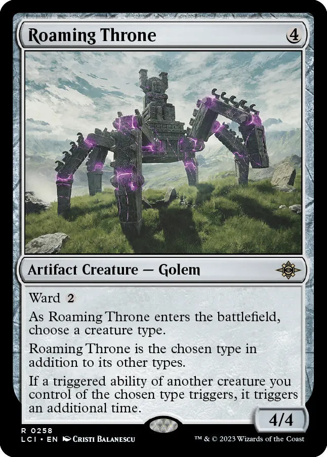 MTG Canarias - LCI 0258 - Roaming Throne