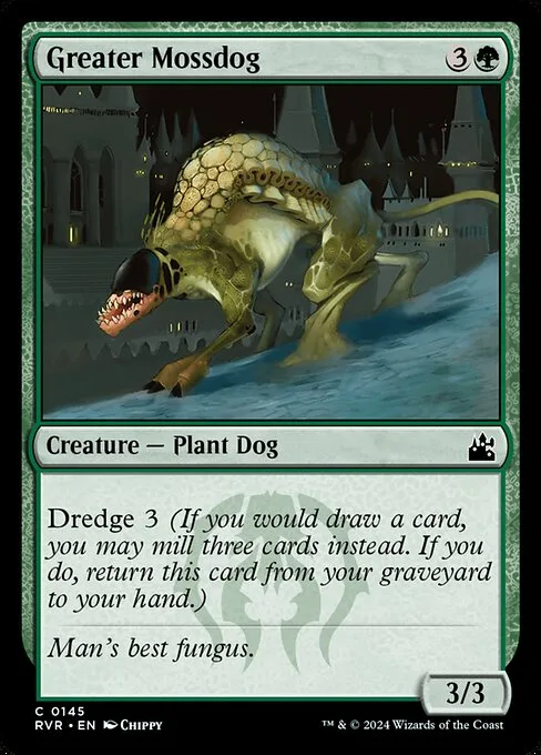 Perro de musgo superior