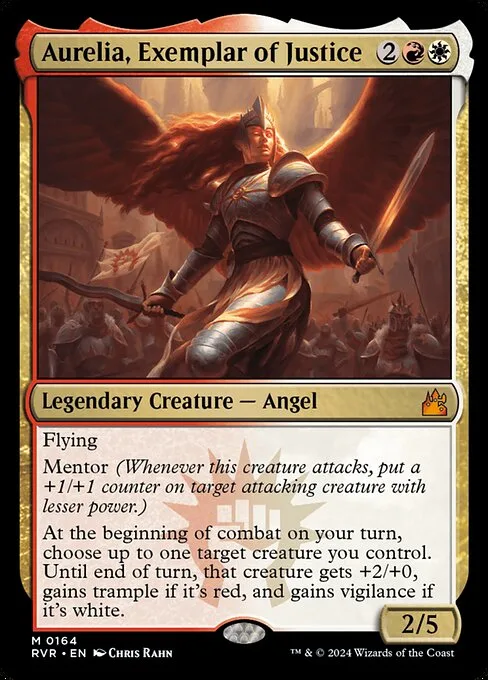 Aurelia, parangón de la justicia
