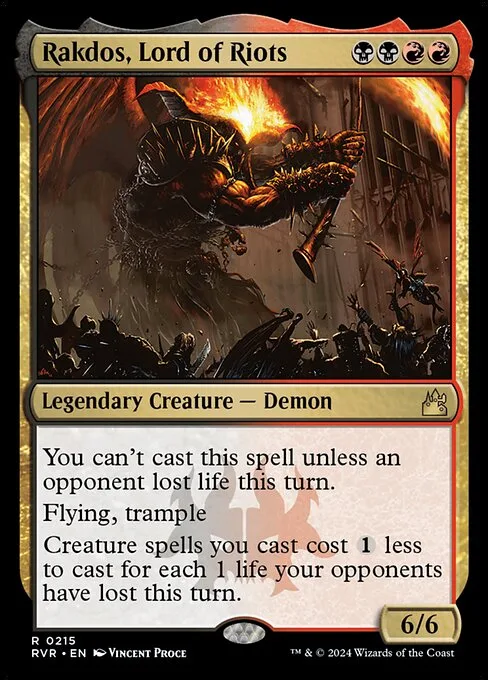 Rakdos, señor de los motines