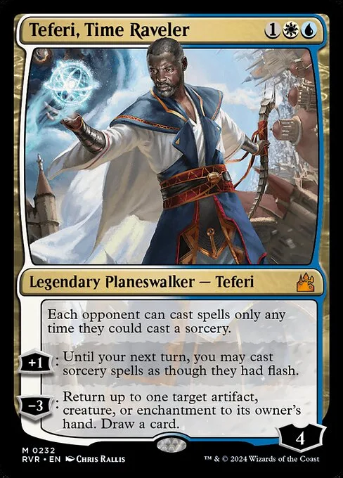 Teferi, manipulador del tiempo