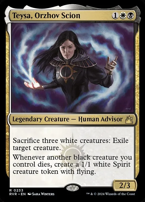 Teysa, vástago orzhov