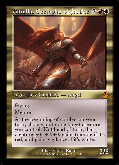 Aurelia, parangón de la justicia