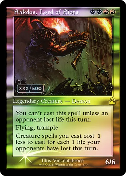 Rakdos, señor de los motines