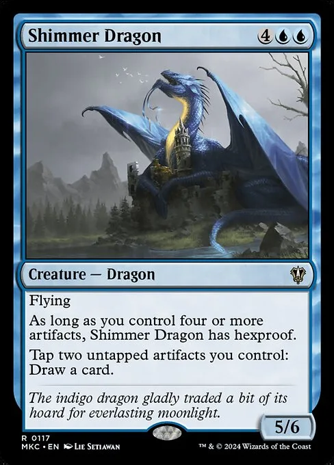 Dragón centelleante