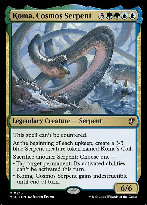 Koma, la Serpiente Cósmica