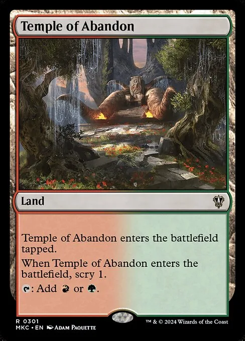 Templo del abandono
