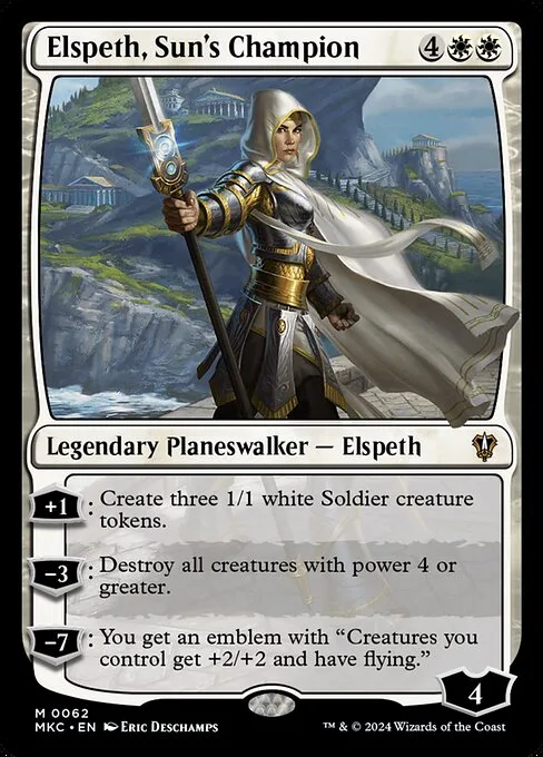 Elspeth, campeona del sol