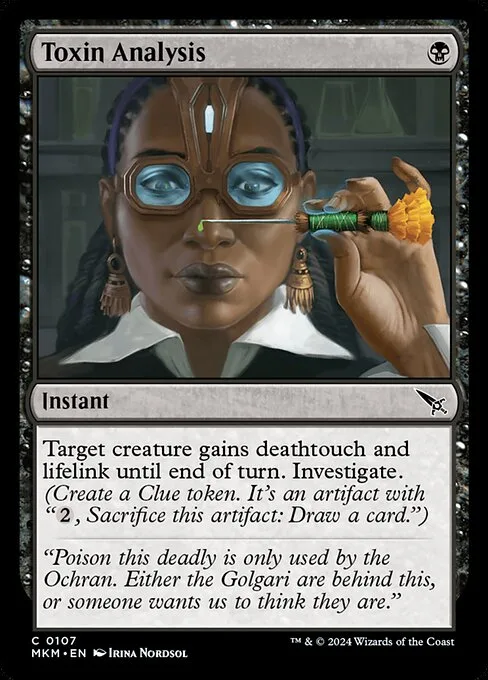 Análisis toxicológico