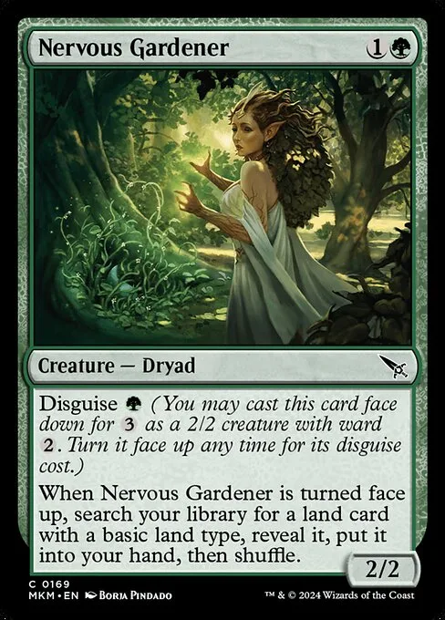 Jardinera nerviosa