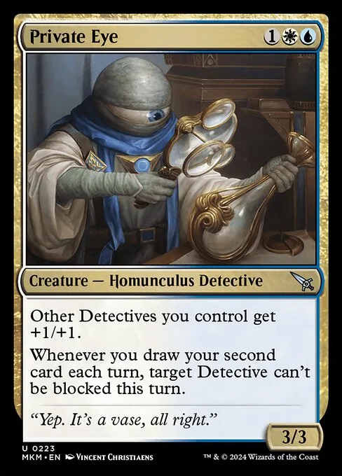 Detective con buen ojo