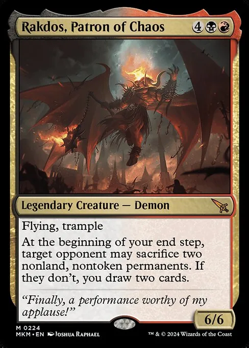 Rakdos, patrón del caos