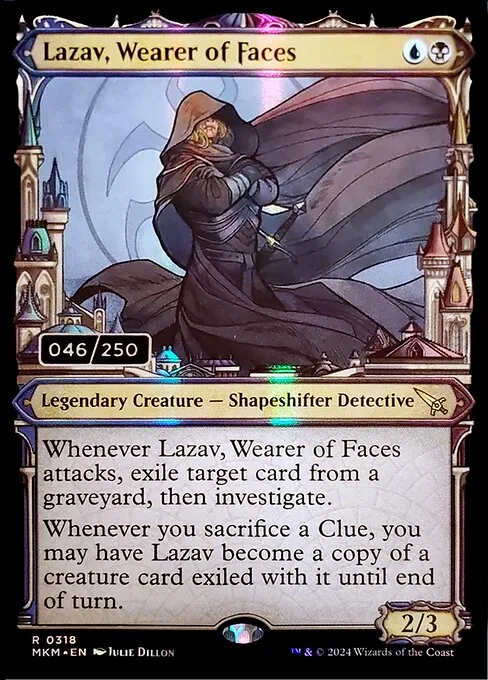 Lazav, portador de rostros
