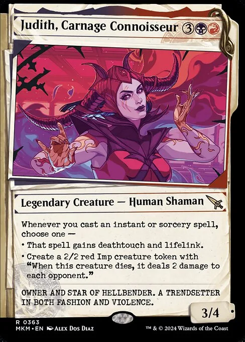 Judith, experta en matanzas