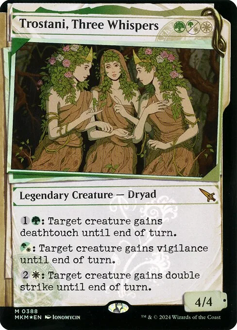 Trostani, tres susurros