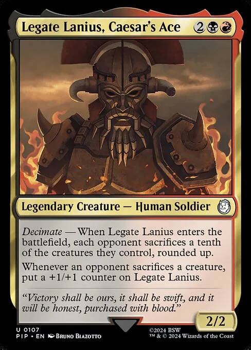 Legado Lanius, as de César