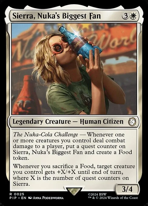Sierra, fan absoluta de Nuka