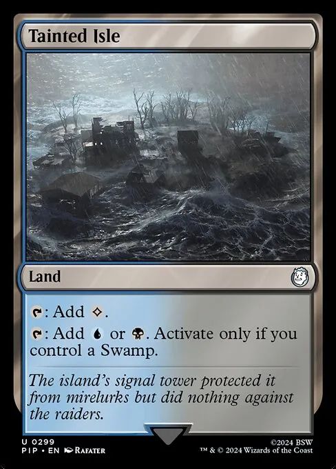 Isla contaminada