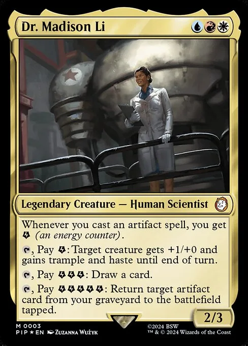 Dra. Madison Li