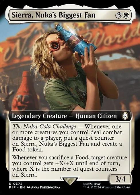 Sierra, fan absoluta de Nuka