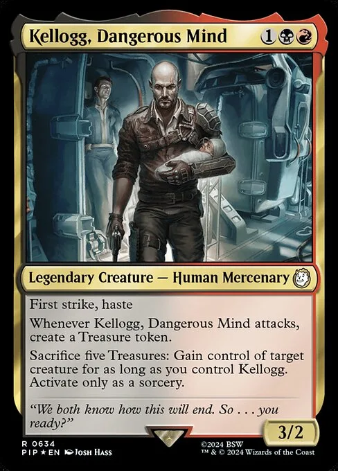 Kellogg, Mente Peligrosa