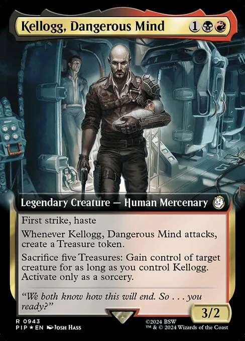 Kellogg, Mente Peligrosa