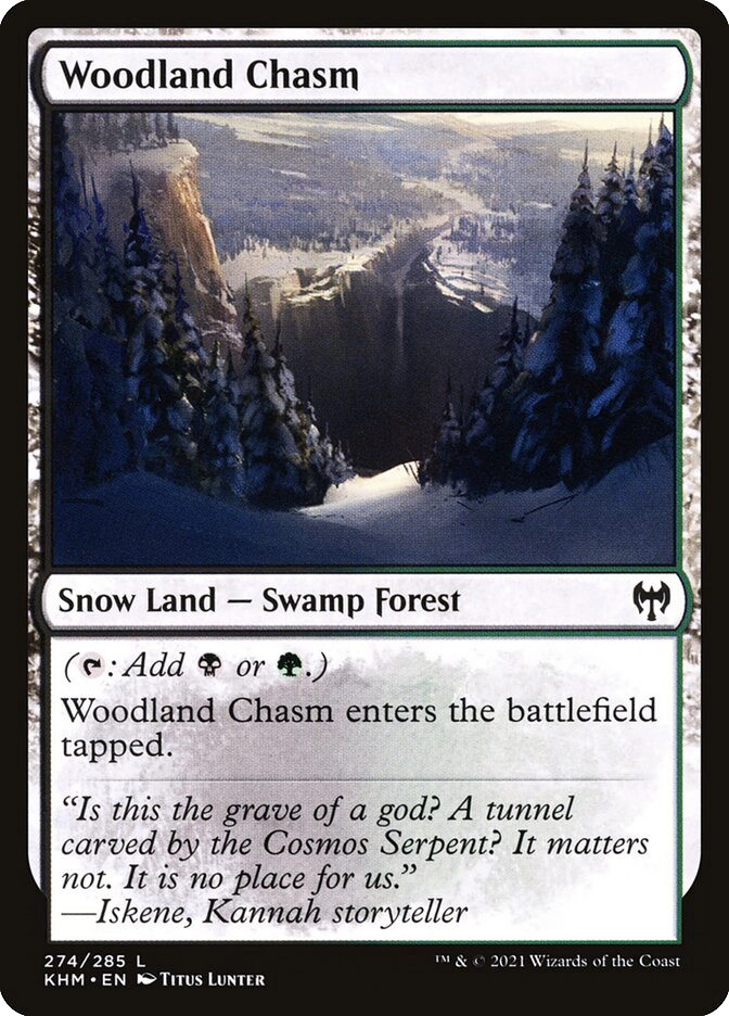 MTG Canarias - KHM 274 - Woodland Chasm