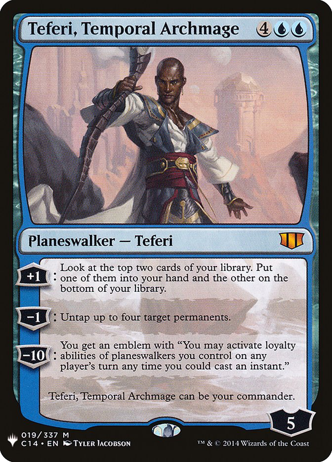 MTG Canarias - MB1 515 - Teferi, Temporal Archmage