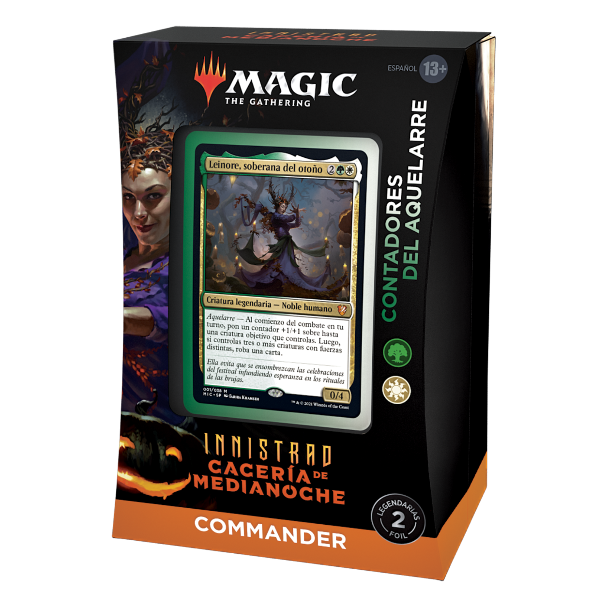 MTG Canarias - Mazo preconstruido de Commander Innistrad Cacería de medianoche Contadores del Aquelarre (en español)