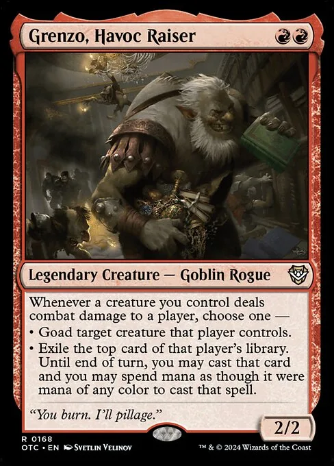 Grenzo, creador de estragos