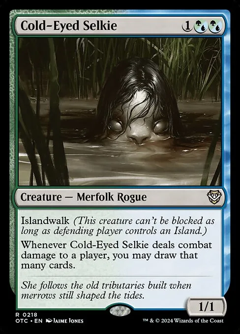 Selkie de ojos fríos