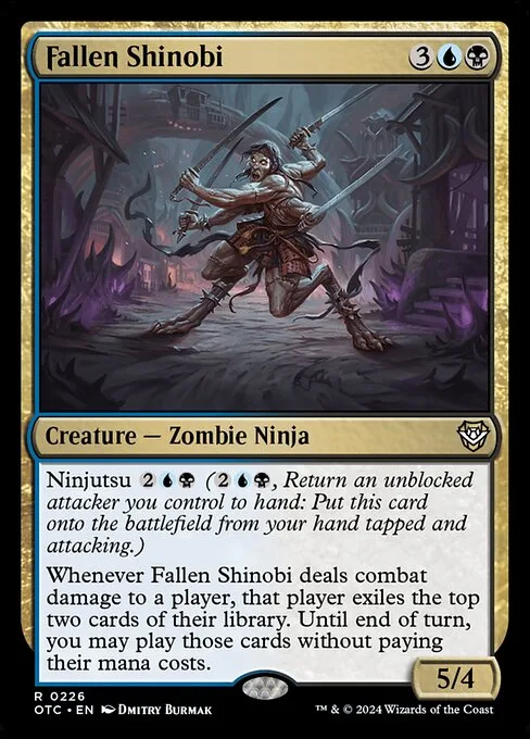 Shinobi caída