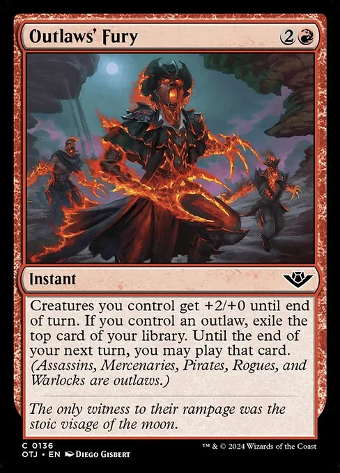Furia de los forajidos