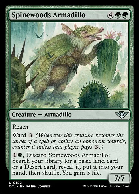 Armadillo de Bosquespinas