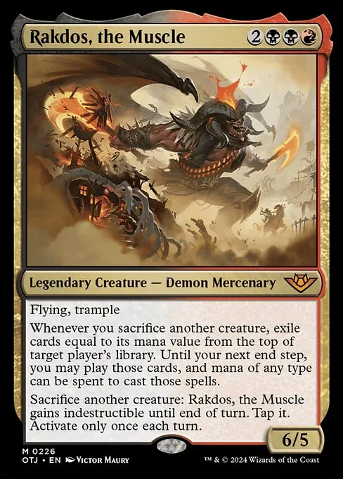 Rakdos, la fuerza bruta