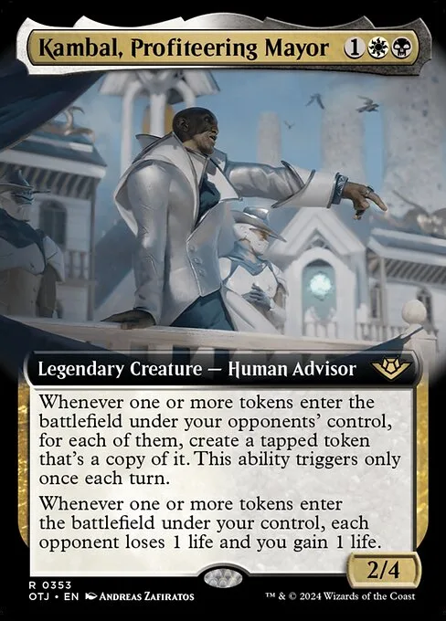 Kambal, alcalde mercantilista