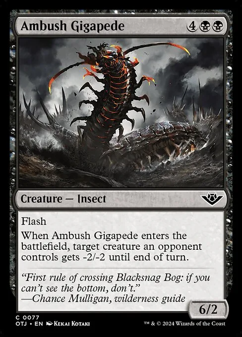 Gigápodo emboscador