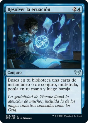 MTG Canarias – Resolver la ecuación