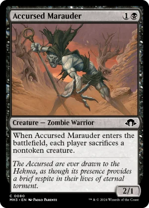 MTG Canarias – Accursed Marauder (MH3)