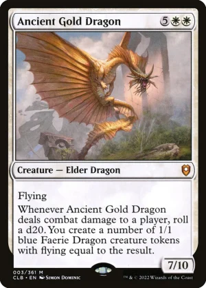 MTG Canarias – Ancient Gold Dragon