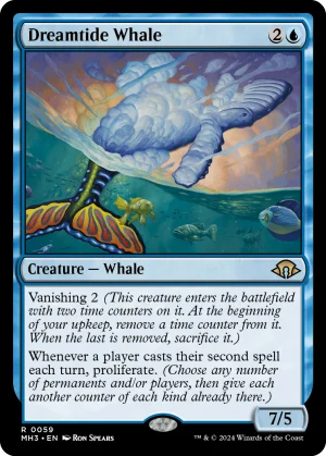 MTG Canarias - Dreamtide Whale (MH3)