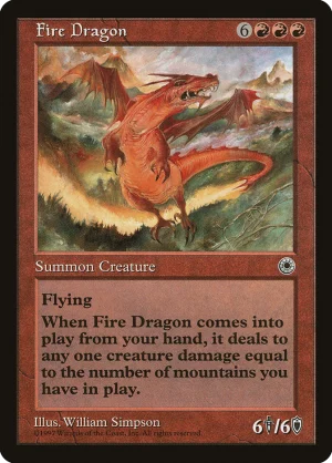 MTG Canarias – Fire Dragon