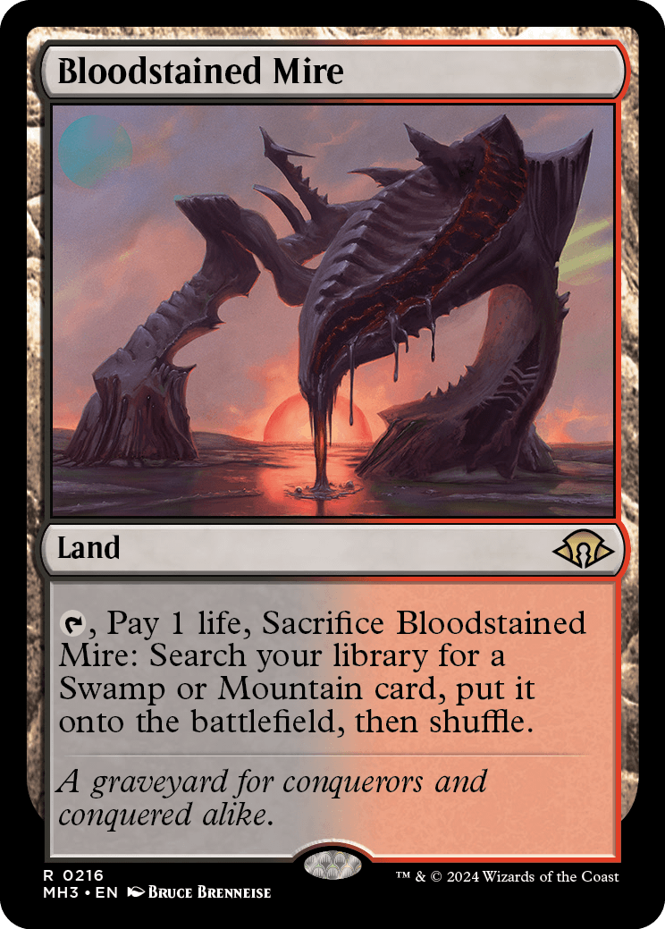 MTG Canarias - MH3 0216 - Bloodstained Mire