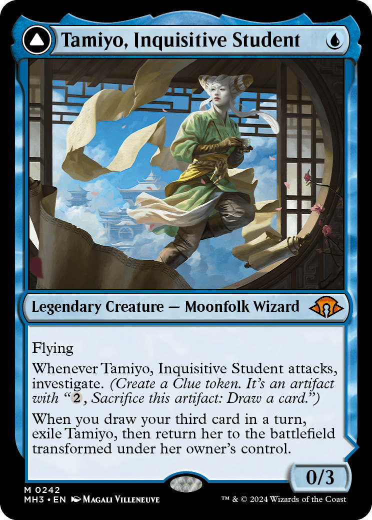 MTG Canarias - MH3 0242 - Tamiyo, Inquisitive Student