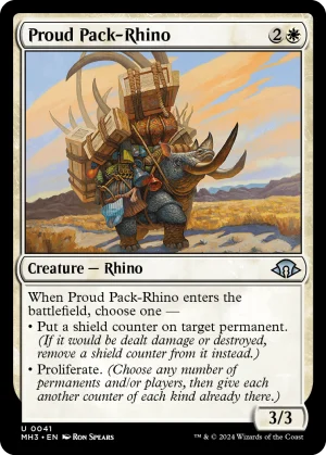 MTG Canarias - Proud Pack-Rhino (MH3)