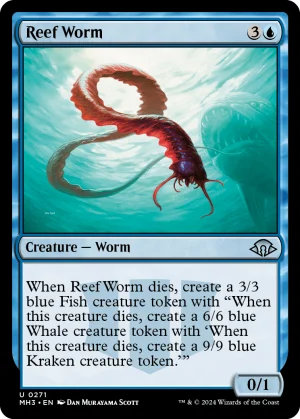 MTG Canarias – Reef Worm (MH3)