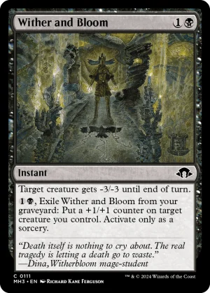 MTG Canarias – Wither and Bloom (MH3)